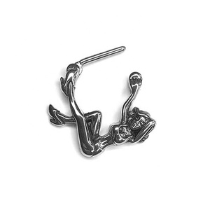 Vente en Gros Acier Chirurgical 316L <span class=keywords><strong>Squelette</strong></span> <span class=keywords><strong>Humain</strong></span> Anneaux de Mamelon Piercing Bijoux de <span class=keywords><strong>Corps</strong></span> pour Femmes - Product Image 4