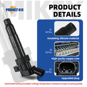 Bobina di Accensione MIKEY 273002G700 per <span class=keywords><strong>Hyundai</strong></span> H-1 Starex <span class=keywords><strong>Ix35</strong></span> Genesis Coupe Santa Fe 8a 9a Gen Sonata Alta Qualità per UF647 - Product Image 2