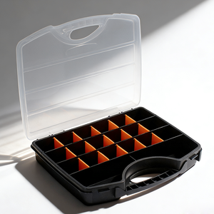 Kit organisateur de stockage en plastique de haute qualité pour forets petites pièces de plomberie boîtier personnalisable OEM - Product Image 2