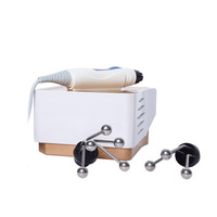 Appareil de beauté facial japonais à micro-courant avec boule magique en alliage chromé, portable pour salons de beauté
