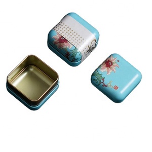 High Quality Custom Empty Round Coffee Candy Tin Can Metal Tea Box Packaging Luxury Box - Product Image 1