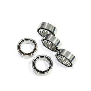 ตลับลูกปืนเม็ดกลมร่องลึก 6.35x9.525x3.175 มม. แบบเปิด ความเร็วสูง ขนาดเล็ก สำหรับเครื่องมือและมิเตอร์ - Product Image 1