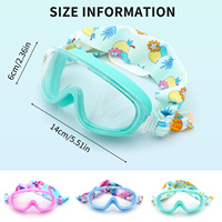 Nouvelles lunettes de natation anti-fuite, protection UV, anti-buée, tissu ultra-doux et respectueux de la peau, pour enfants