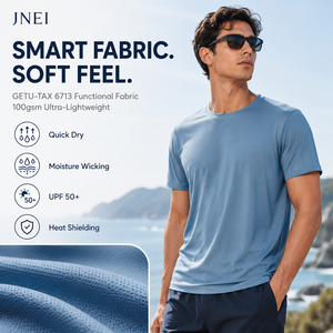 Camiseta Deportiva Urbana JNEI de Alta Gama, 100g, Secado Rápido, Protección UV, Poliéster, Personalización de Marca, Etiqueta Privada, Venta al Por Mayor - Product Image 1