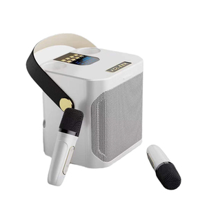Koleer s882 Mini Đảng Hộp loa Máy Karaoke với hai micro không dây Bluetooth xách tay karaoke loa cho Đảng - Product Image 5