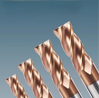Fresa de Acero de Tungsteno 55HRC de 4 Filos para Router CNC, Resistente y Duradera