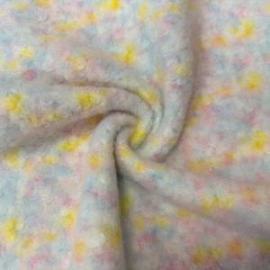 Tissu polaire granulé 100 % polyester effet sherpa, motif imprimé brillant pour vêtements de nuit pour filles, mémoire de forme - Product Image 4