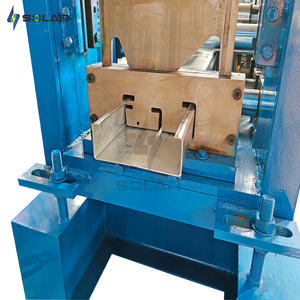 Bán buôn CZ xà gồ thép lạnh cuộn tạo thành máy hoán đổi cho nhau ngói làm cho máy móc cho mái bánh răng mang động cơ bơm - Product Image 2