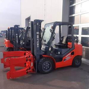 コンパクト3.5トンリフティング機械ヘリサイドローダーCPYD35スタッカーフォークリフトフォークリフトリフトハンドル500mmロードセンター付き - Product Image 3