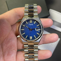 Montre automatique de luxe pour hommes Citizenn NJ0151-88L, boîtier en acier inoxydable, cristal saphir, aiguille bleue, 40mm, 22mm, chronographe