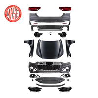CZJF Kit de carrosserie de calandre de pare-chocs avant de voiture de Style sportif pour Audi A5 2008 2009 2010 2011 2012 2013 2014 2015 2016 Up RS5 2021