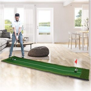 Venta al por mayor <span class=keywords><strong>Golf</strong></span> poniendo portátil Mat con bola automática Función de retorno de Mini <span class=keywords><strong>Golf</strong></span> formación práctica ayuda - Product Image 5