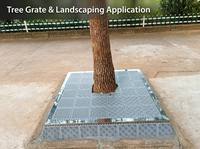 Pabrik Weihua Menyediakan Lantai Plastik Grille 20x20cm Model 30 Cetakan Satu Bagian untuk Kolam/Pit dengan Permukaan Bertekstur Anti-Selip.