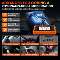 Lecteur de code OBD2 professionnel, outil de diagnostic automobile, codage ECU, scanner de diagnostic complet du système automobile avec test actif
