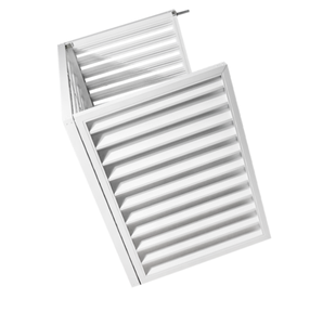 <span class=keywords><strong>Cache</strong></span>-climatiseur mural extérieur en aluminium sur mesure pour unité extérieure - Product Image 4