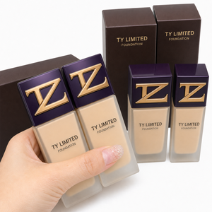 รองพื้นเนื้อแมตต์ติดทนนาน ป้องกันแสงแดดสูตรกว้างขวาง SPF 30 ปกปิดยาวนาน 24 ชั่วโมง ควบคุมความมัน เนื้อลิควิด มีหลายเฉดสี - Product Image 5