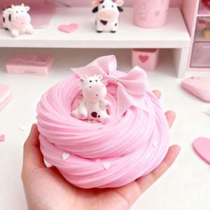 Set de Slime Esponjoso Imaginativo con Accesorios Brillantes para Niños, Manualidades Creativas con Plastilina, Paquete Educativo - Product Image 2