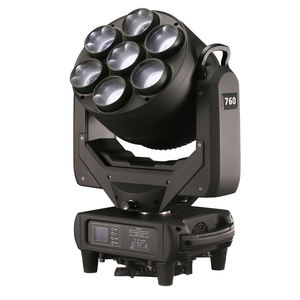 Novo Design 7x60W RGBW 4in1 <span class=keywords><strong>Zoom</strong></span> LED Lavagem Moving Head Beam Light - Product Image 2