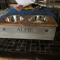 Comedero Automático para Mascotas con Pantalla LCD, Material de PC Ecológico, Diseño Cuadrado Elevado Medio, para Interiores/Exteriores, ODM OEM - Product Image 4