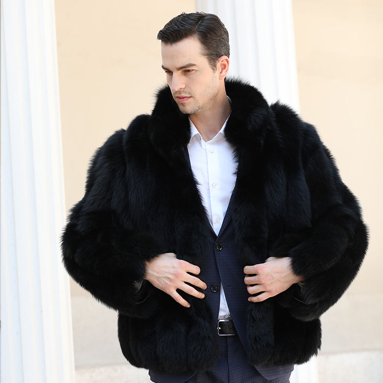 Giacca Cappotto Uomo Con Pelliccia Giacca Da Uomo Semplice