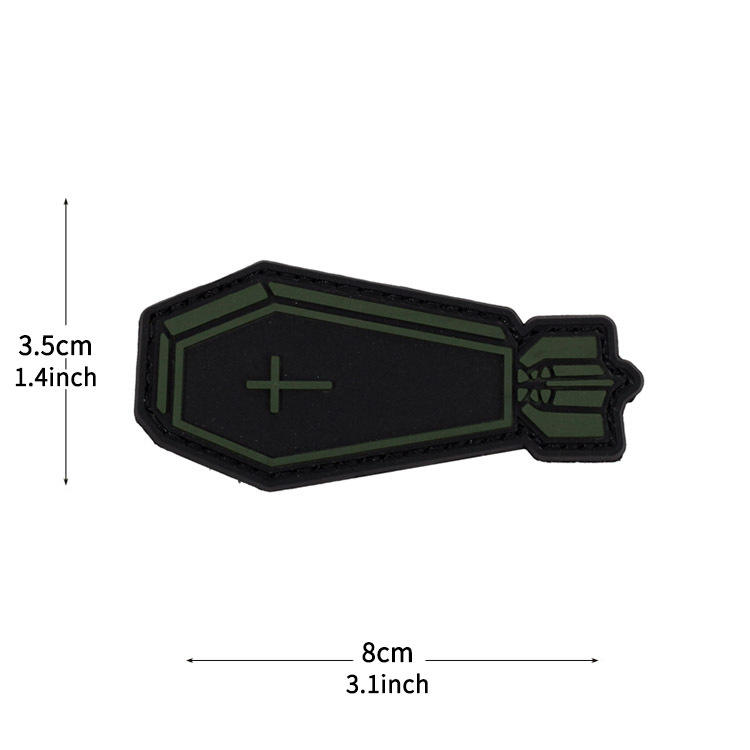 EOD bomb (black background green)