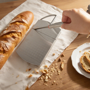 Безопасная в посудомоечной машине металлическая Полутвердая машина для резки сыра из нержавеющей стали с решетками и измерительными решетками - Product Image 6