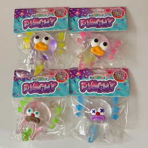 Juguete de Peluche Transparente de Axolotl, Juguete Antiestrés de Dibujos Animados, Juguete Sensorial para Aliviar <span class=keywords><strong>el</strong></span> Estrés y la Descompresión para Niños - Product Image 1