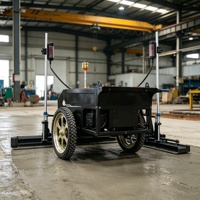 Niveleuse laser à béton autopropulsée de haute précision Paramount Plus avec moteur et engin pour une pose efficace de sols en béton