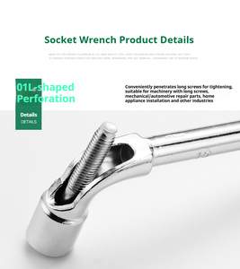 OEM Maxpower 可定制汽车维修套装 棘轮扳手 棘轮套筒扳手 脚手架快速扳手 耐用合金工具 - Product Image 6