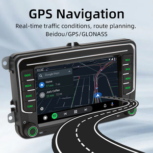 GPS Android de calidad excepcional para VW Volkswagen Skoda Octavia Golf 5 6 Touran Passat B6 Polo Jetta, estéreo doble DIN para coche - Product Image 2