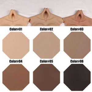 URCHOICE Macho simulación músculo traje medio cuerpo realista vientre Mucle accesorios de filmación Halloween fiesta Cosplay disfraz - Product Image 6