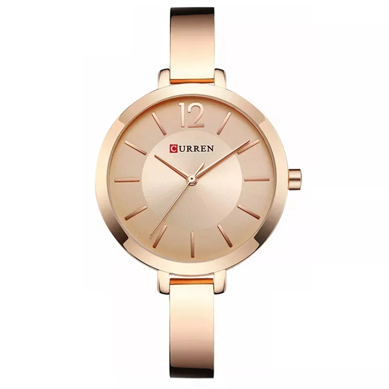 OEM aceita CURREN 9012 moda Quartz Casual Pulseira Ladies Gift Aço Inoxidável Mulheres Relógios relógio feminino