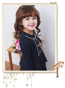 Ropa Infantil al por Mayor, Vestido Tipo Frock de Manga Larga con Cuello con Volantes para Niñas, Estilo Preppy, de Fabricante Chino - Product Image 4