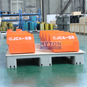 HT-CJCA-55 Yunque de acero de aleación de alto cromo para trituradora de impacto Terex <span class=keywords><strong>Canica</strong></span> MPS2500 VSI, piezas de desgaste - Product Image 2