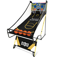Machine de tir de basket-ball automatique pliable pour deux joueurs LQJ02 Chine Divertissement pour enfants et adultes