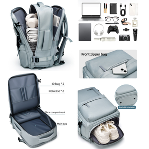 Logo <span class=keywords><strong>personnalisé</strong></span> minimaliste avec caractéristiques sportives et commerciales Utilisation avec compartiment à chaussures dédié <span class=keywords><strong>Sac</strong></span> à dos pour ordinateur portable <span class=keywords><strong>de</strong></span> style mode - Product Image 3