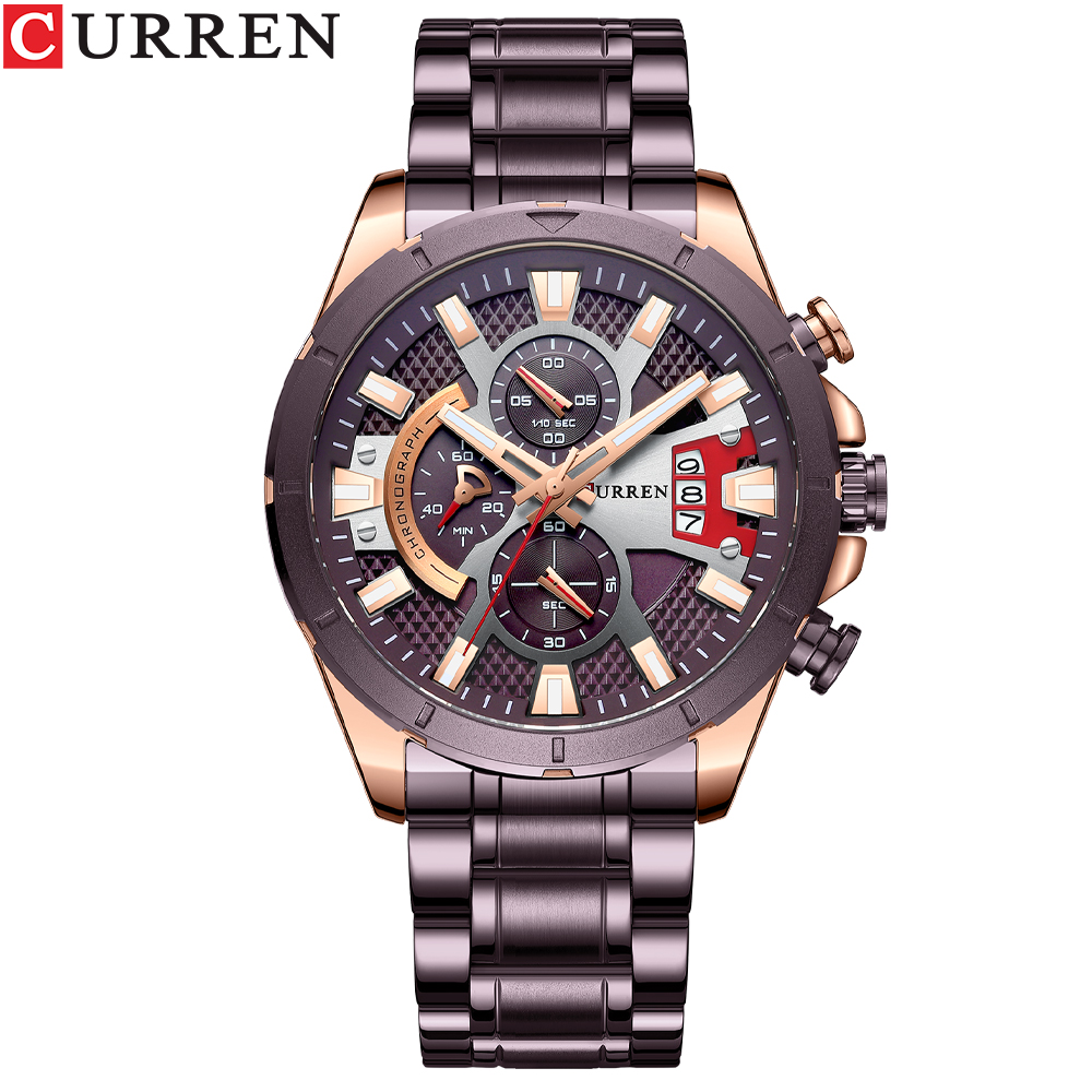 Curren3sさま専用 CURREN 8401 Men's Luxury Quartz Watch - Waterproof Chronograph