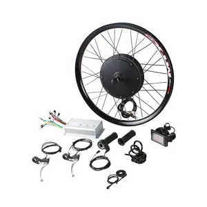 Cubo com motor para roda traseira, motor poderoso para roda traseira 48v 60v 1500w 2000w 3000w, kit de conversão de bicicleta elétrica de alta qualidade