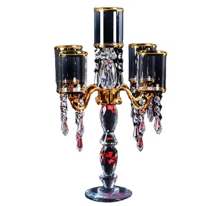 Petit pont Nouvelles idées de produits <span class=keywords><strong>Chandelier</strong></span> en <span class=keywords><strong>cristal</strong></span> de centre de table de mariage de haute qualité pour la <span class=keywords><strong>d</strong></span>écoration intérieure - Product Image 1