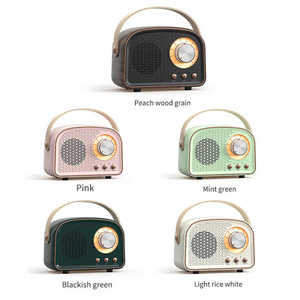 Altoparlante Bluetooth Wireless Retrò DW21 Mini, Subwoofer Stereo Classico per Home Theatre, per Palcoscenico e Decorazioni Esterne - Product Image 6