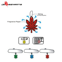 Rafraîchisseur d'air de voiture écologique personnalisable avec logo personnalisé et accessoire de parfum en papier de couleur