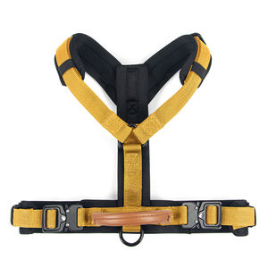 Harnes anjing multiwarna, tali nilon dapat disesuaikan, rompi hewan peliharaan empuk lembut, Harness mendaki hewan peliharaan untuk berlari berjalan - Product Image 6