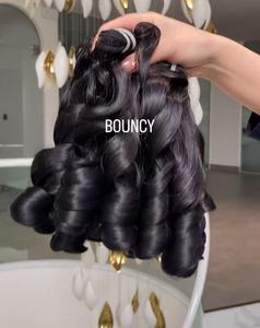 Dropshipping : Meilleur fournisseur de cheveux – Cheveux vietnamiens, 100% naturels, bouclés birmans, extensions de cheveux indiens bouclés lâches, cheveux humains bruts bouclés et volumineux - Product Image 5