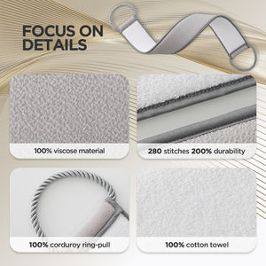 Prix usine en gros vente chaude corps brosse à récurer exfoliant dos éponge serviette enlever faux bronzage - Product Image 4