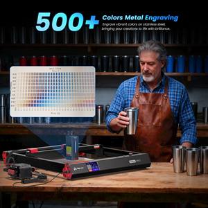 Graveur laser de bureau Algolaser Alpha MK2 40W pour la gravure et la découpe sur bois, acrylique, gobelet - Product Image 4