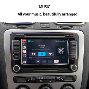 CarPlay inalámbrico <span class=keywords><strong>Android</strong></span> Auto pantalla espejo CVBS AHD Cámara HDMI entrada TV Box interfaz de coche para VW Phaeton RNS810 RNS510 - Product Image 6