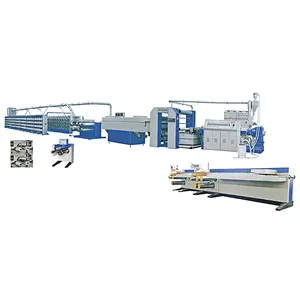 High speed plastic PP HDPE flat yarn drawing tapes extrusion machine line