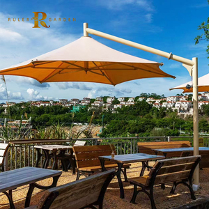 Parasol de grande taille à structure membranaire pour extérieur, résistant à la traction, idéal pour jardin, <span class=keywords><strong>piscine</strong></span>, plage, <span class=keywords><strong>parc</strong></span>, magasin, <span class=keywords><strong>parc</strong></span> d'attractions, espace de repos et ombrage - Product Image 2