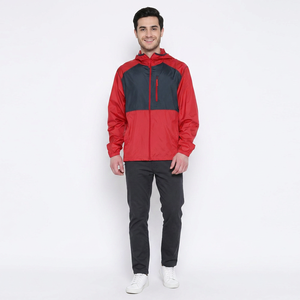 Chaqueta Cortavientos Estilo Urbano para Hombre, Diseño de Alta Calidad con Estampado de Seda y Parches Bordados, Venta al por Mayor - Product Image 1