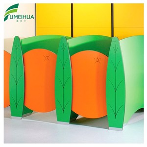 Panel de partición de inodoro laminado compacto fenólico al por mayor de fábrica <span class=keywords><strong>para</strong></span> niños tablero divisor de inodoro cubículo de inodoro - Product Image 1